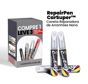 (ÚLTIMO DIA COMPRE 1 LEVE 3) RepairPen CarSuper ™ Caneta Reparadora de Arranhões Nano