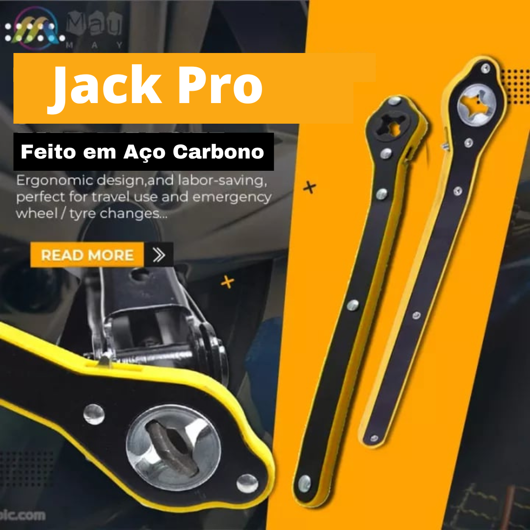 JackPro CarSuper ™  Chave Auxiliar de Macaco Hidráulico - (🔥 Último Dia Promoção 50% OFF!)