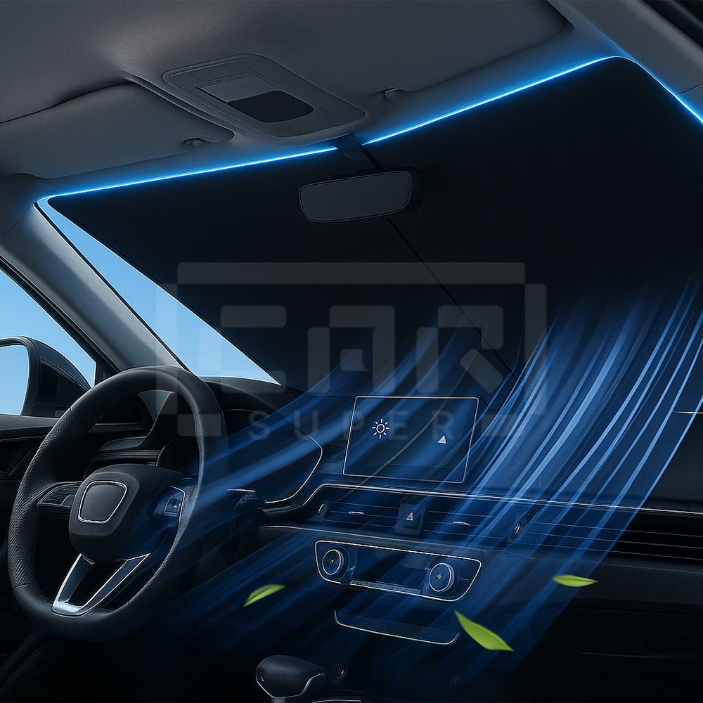 SunShield CarSuper™ Protetor Solar Automotivo Retrátil
