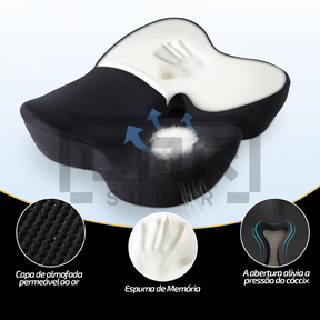 ComfortMax CarSuper™ Almofada Ergonômica de Espuma Viscoelástica