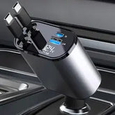 TurboCharge CarSuper ™ Carregador Retrátil Ultra Rápido - (🔥 Último Dia Promoção 50% OFF!)