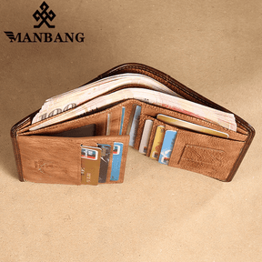 Carteira ManBang com Sistema Antifurto Safe Money