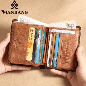 Carteira ManBang com Sistema Antifurto Safe Money