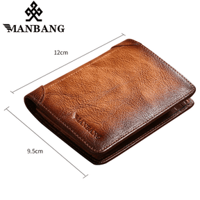 Carteira ManBang com Sistema Antifurto Safe Money